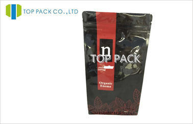 Levántese el papel de aluminio de empaquetado de las bolsas de plástico 480g del café inferior del bloque
