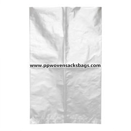 Bolsas industriales impermeables del papel de aluminio/bolsos de empaquetado del papel de aluminio de la plata con la cremallera