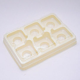 Los Mooncakes coloreados ampollan la hoja 1.35g/c㎡ del PVC de la categoría alimenticia del embalaje