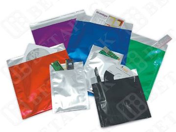 El negocio de encargo negro/blanco de la impresión envuelve bolsas del papel de aluminio