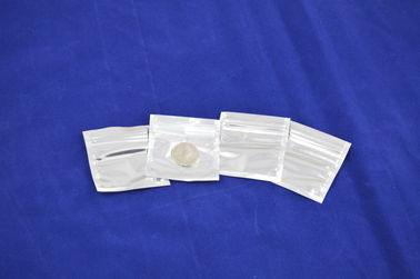 El pequeño papel de aluminio OPP/cremallera que empaqueta, sello de la bolsa del AL/PE del apretón empaqueta