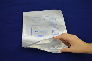 bolso de empaquetado impreso que se puede volver a sellar de la bolsa de la cremallera de la hoja 90U con el agarrador