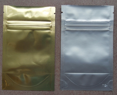 Los bolsos Ziplock del papel de aluminio colocan las bolsas para arriba de empaquetado para las semillas