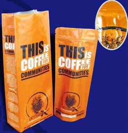 FDA, bolsos de empaquetado impresos llano durables, bolsos del café del SGS de café de empaquetado