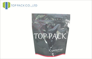 El papel de aluminio impreso se levanta los bolsos modificados para requisitos particulares para la comida con el top del Ziplock
