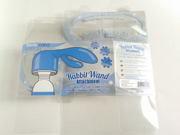 La caja polaca embotada plegable del envase de plástico de la cubierta, forma el empaquetado plástico transparente de la ampolla