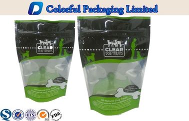 La impresión de CMYK/de Pantone se levanta los bolsos de la bolsa de la cremallera para la comida para gatos, 250g/500g