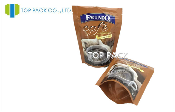 Colorido levántese los bolsos de empaquetado del café a prueba de humedad para la comida