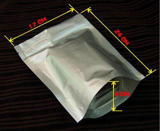 El bolso de la cerradura de la cremallera del papel de aluminio/la hoja que se puede volver a sellar se levanta bolsas
