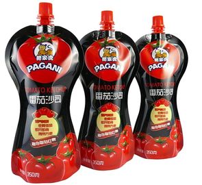 Levántese el empaquetado biodegradable del papel de aluminio para la salsa de tomate