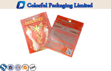 Bolsa laminada Ziplock del papel de aluminio para el embalaje herbario del incienso
