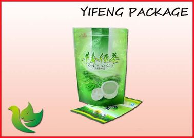 3 capas de Doypack VMPET plástico se levantan el bolso de empaquetado de la categoría alimenticia de las bolsas para los bocados