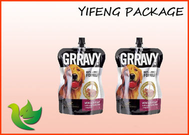 Bolsa libre 50ml 100ml 200ml del canalón de la forma para el empaquetado líquido del jugo de la comida