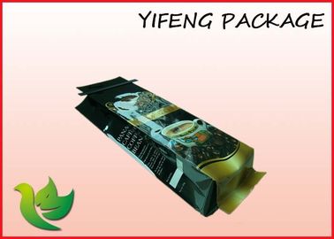 250G echan a un lado bolso de empaquetado del café del escudete con la impresión/el bolso de café de la hoja