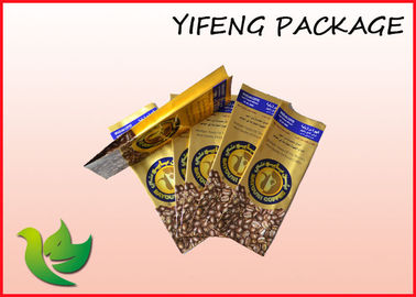 250G echan a un lado bolso de empaquetado del café del escudete con la impresión/el bolso de café de la hoja