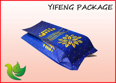 250G echan a un lado bolso de empaquetado del café del escudete con la impresión/el bolso de café de la hoja
