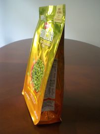 Común levántese el bolso de empaquetado de la bolsa de la hoja con el plástico de la cremallera antiestático
