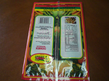 Los tallarines que empaquetan, bolsa de Chowmein de la categoría alimenticia empaquetan la aduana 340g