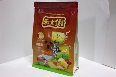 Bolsa única de la parte inferior plana del acondicionamiento de los alimentos para el cacao, galletas, mezclas del polvo