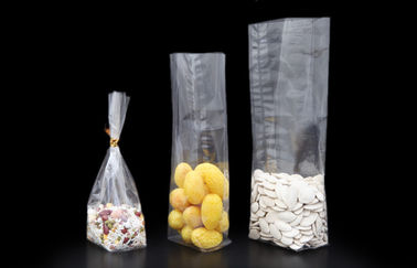 Bolsos de la parte inferior del bloque del sellado caliente, bolsa de la parte inferior plana de los snacks