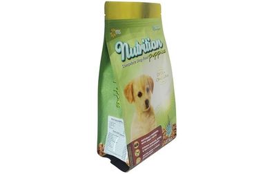 Patio impreso bolsos biodegradables plásticos de la arena para gatos que empaqueta al OEM