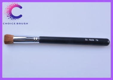 Eco promocional - cepillo plano amistoso del maquillaje para los ojos con el logotipo de encargo