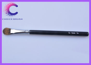 Eco promocional - cepillo plano amistoso del maquillaje para los ojos con el logotipo de encargo