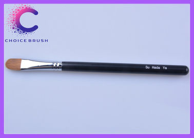 Eco promocional - cepillo plano amistoso del maquillaje para los ojos con el logotipo de encargo